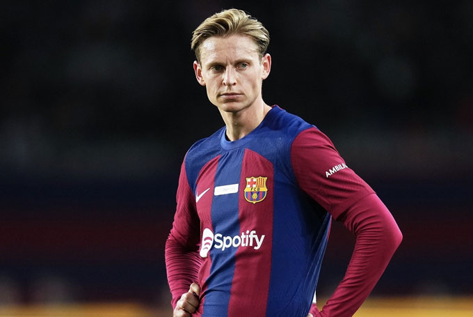 De Jong đang bị Barca chỉ trích vì thái độ không đúng mực