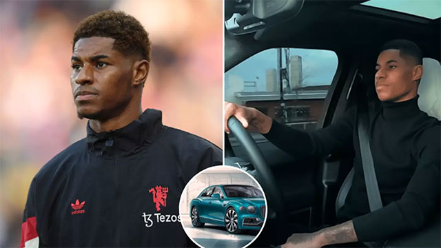 Rashford bị tước bằng lái xe vì chạy quá tốc độ